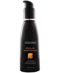 Wicked Aqua Salted Caramel Lube 4oz